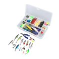 thumbnail image 4 of SDIGV 103 Piezas Kit de Cebo de Pesca Kit de Cebos de Señuelos de Pesca Realistas vívidos de Alta Resistencia Multifuncionales, 4 of 5