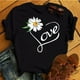 thumbnail image 1 of Camiseta Con Estampado De Árbol De Mariposa Para Mujer , Ropa De Verano De Manga Corta , Negra Blanca S-3XLpangjing, 1 of 4