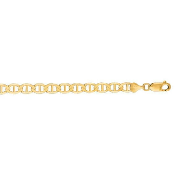 14K Gold 3.2mm Mariner Chain