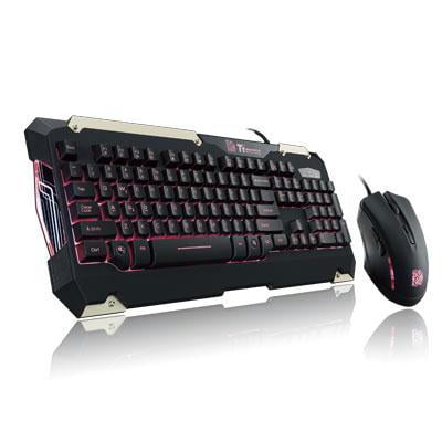 - Thermaltake Esports Cmmndr Red Light Combo