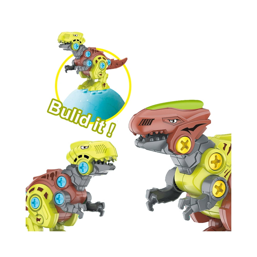 Mundo Toys Set 12 Dinosaur Eggs to Build 4 Different Dinosaurs Easter for Toddlers +3 Years