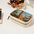thumbnail image 7 of Giraffe Velvet Portable Storage Box with Removable Compartment - a Stylish Decorative Box, Bracelet Holder, and Jewelry Stand - Gift, 7 of 7