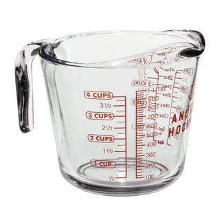 8 Cup Large Glass Measuring Cup - Kitchen Mixing Bowl Liquid Measure Cups  Glass Tupperware Bakeware Set, Punch Bowl, Batter Bowl.