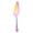 Multicolor, variant on Stainless Steel Pizza Spatula Cake Server Triangle Blade Serrated Edge Golden Kitchen Tool For Desserts Pie Cutting Baking Essential Ergonomic Handle