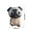 A, variant on Desk Decor​​ Hand-Painted DogToy Realistic Pet Simulation Stress Relief Soft Sensory Fidget Desk Decor for Animal Lovers Realistic Dog​​