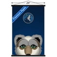 thumbnail image 3 of NBA Minnesota Timberwolves - S. Preston Mascot Crunch 23 Wall Poster with Magnetic Frame, 22.375" x 34", 3 of 6