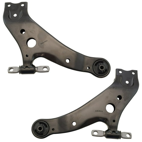 TRQ Front Lower Control Arm LH RH Pair 2pc for Highlander RX350 RX450h Venza PSA85677