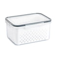 thumbnail image 1 of Panier de rangement transparent pour fruits et légumes, 850 ml, pour la cuisine, 1 of 4