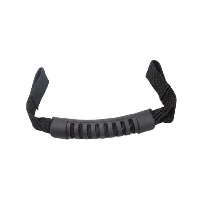 ZheElen Car Front Rear Seat Back Roll Bar Grip Kit Comfortable Heavy Duty Automotive Accessory For Safety Comfortable Black 29.6x4cm