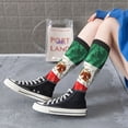 thumbnail image 7 of Knee High Socks for Women Mexico-Flag- Print Long Tube Sock Uniform Socks, 7 of 7