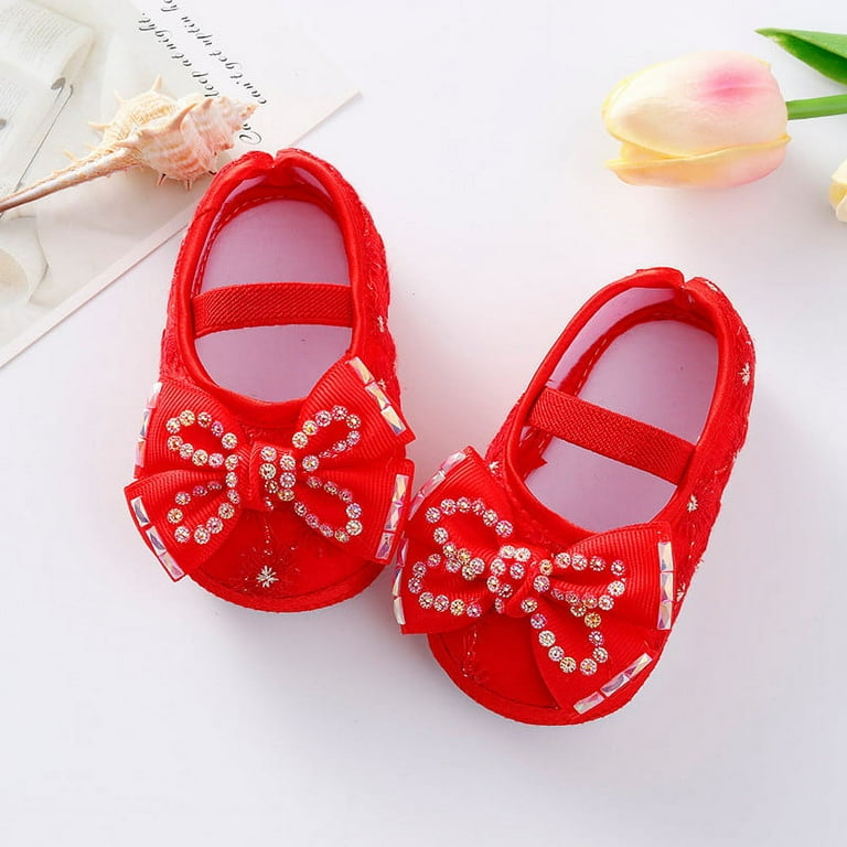 Girl red hotsell bottom shoes