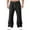 #Black, variant on DPTALR Men's Solid Denim Pants Button Zipper Pocket Casual Jeans,Black,XL