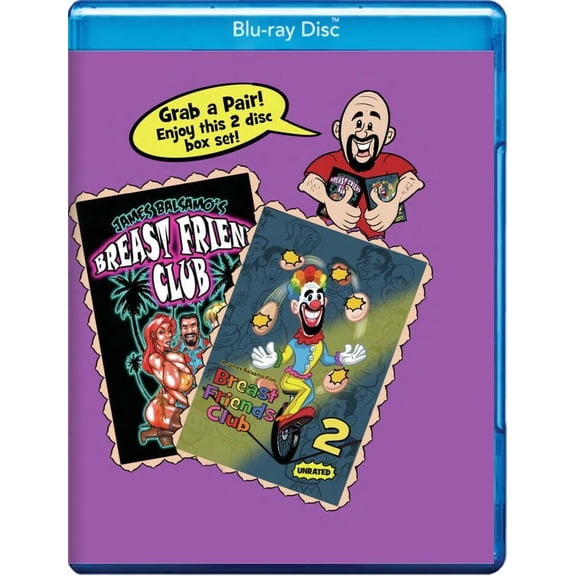 Breast Friends Club 1 & 2 Sexy Set! (Blu-ray) James Balsamo Jeffery Kim Jason Mewes Tony Todd