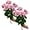 Rose Pink, variant on Morttic 2PCS 14'' Artificial Geraniums Silk Flowers Plants Home Outdoor Decor Garden Window Box
