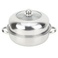 thumbnail image 3 of 28CM Food Steamer Pot Large Capacity Stockpot Cooking Steamer Steamer Pot, Food Steamer Pot, Stainless Steel Steamer Pot, Multifunction Steamer Basket For Kitchen For Household, 3 of 8