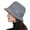 Gray, variant on Women Winter Warm Bucket Hat, 1920s Vintage Cloche Bowler Hats, Fashion Elderly Ladies Mothers Grandma Church Bucket Hat