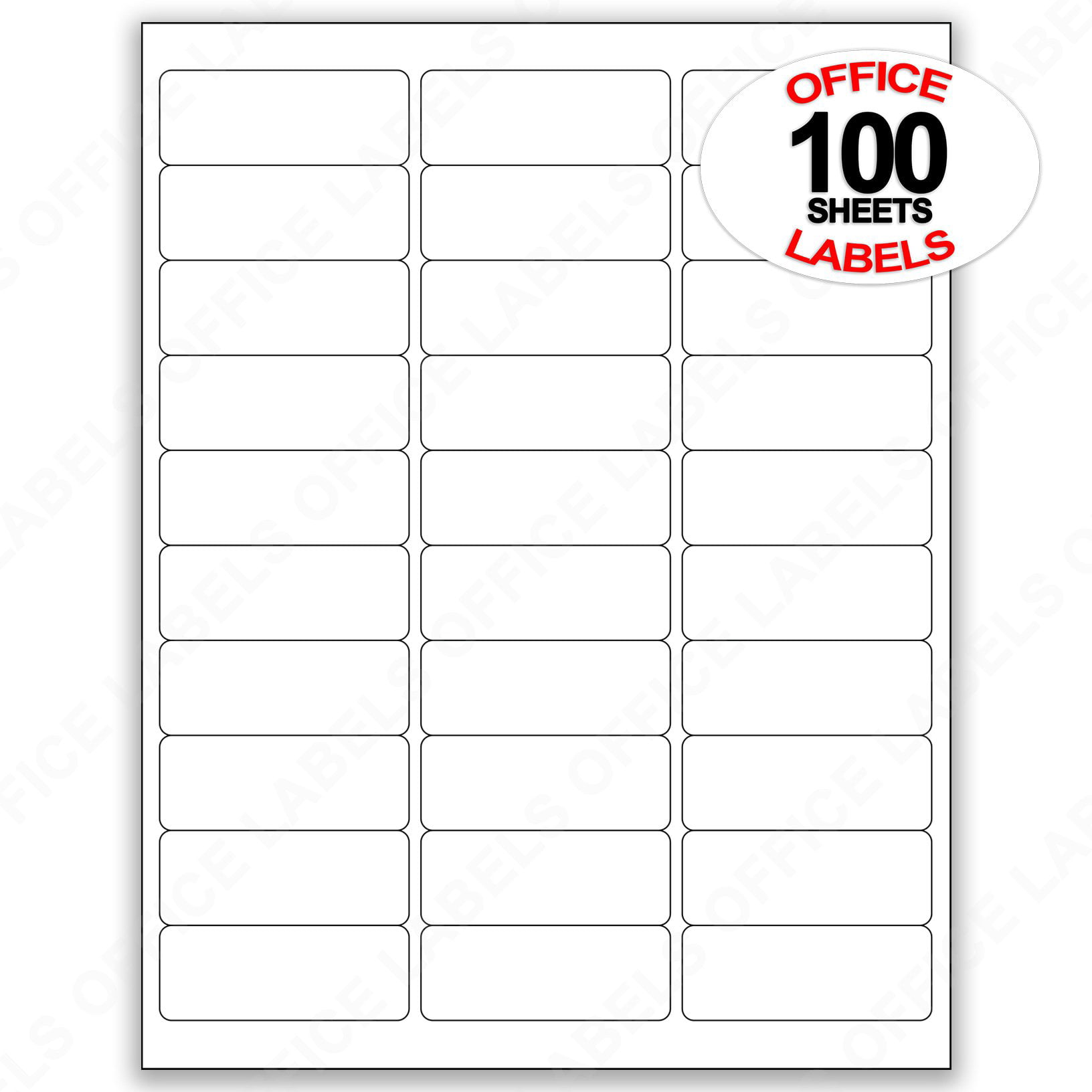 21211 Sheets of Address Labels 211" x 21-21/21" 21up 2100 Labels 2121160 212160 21960 FBA Pertaining To 1 X 2 5 8 Label Template