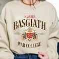 thumbnail image 5 of Basgiath War College Sweatshirt - Navarre Fourth Wing Fan Pullover, 5 of 6