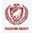 thumbnail image 5 of American Football Tailgating Society Adult White Long Sleeve Hoodie-Small, 5 of 6