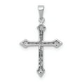 thumbnail image 3 of 14K White Gold Lab Grown Diamond Cross Pendant, 3 of 3