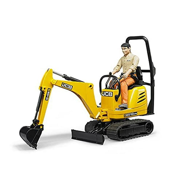 Bruder Toys - Construction Realistic JCB Micro Excavator 8010 CTS