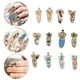 thumbnail image 3 of 12 piezas Decorativas Mujeres Arte de uñas Anillo de manicura de uñas con dedo accesorio de manicura, 3 of 5