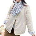 thumbnail image 1 of RXMEKW Veste d'Hiver Imperméable à Fermeture Éclair, Veste Courte Chaude pour Femmes avec Poches, 1 of 7