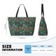 thumbnail image 4 of Fotbe red and green bow tie Bolsa de Viaje para Playa - Resistente al Agua, Bolsa Tote de Gran Capacidad y Ligera con 7 Bolsillos para Mujeres y Hombres, 4 of 7