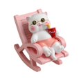 thumbnail image 4 of Escultura de estatua de animales creative hojas de regalo artesanías de regalo de escritorio adorno de silla de escritorio para una fiesta de gabinete Forma de gato, 4 of 8