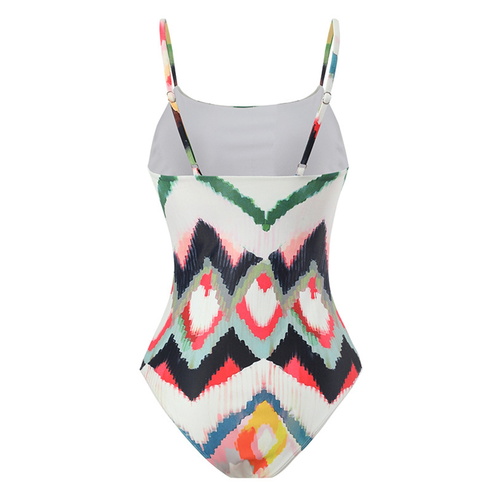 ZQGJB Sexy One Piece Tankini Swimsuit with Chiffon Wrap Around Long Skirt for Women Vintage Summer Floral Printed Tummy Control Bathing Suit 2 Piece Set #21-Green S