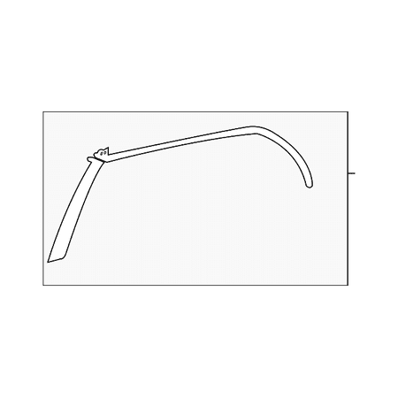 Genuine OE Toyota Black Out Tape - 75924-02150