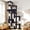 Dark Gray, variant on Globlazer 83 Inch Tall Cat Tree for Large Cats, Heavy Duty Cat Tower with 2 Condos and Hammock for 4+ Cats, Multi-Level Cat Tree Tower for Indoor Corner Placement, S83, Beige