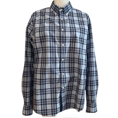 Pre-Owned Uniqlo Long Sleeve Plaid Shirt
