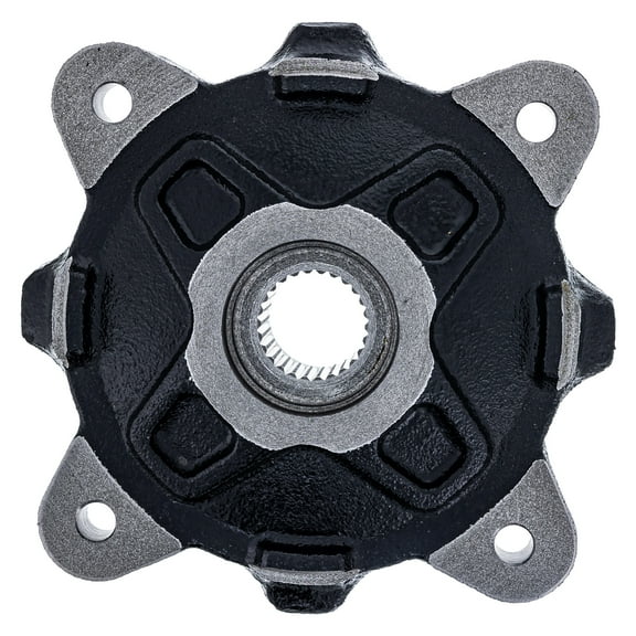 Polaris 5137127-067 Mach Black Front Wheel Hubcap OEM 2010-2011 RZR 4 800 Ranger 500 800