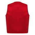 thumbnail image 6 of Mufeng Kids Boys Christmas Elf Outfit Sparkly Sequins Santa Helper Waistcoat Vest With Bow Tie Xmas Red 4, 6 of 7