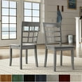 thumbnail image 2 of iNSPIRE Q Wilmington II Window Back Wood Dining Side Chairs (Set of 2) by  Classic, 2 of 5