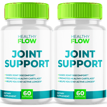 Healthy Flow Joint Support Capsules Advanced Formula Mobility Supplement Pills 120 Capsules