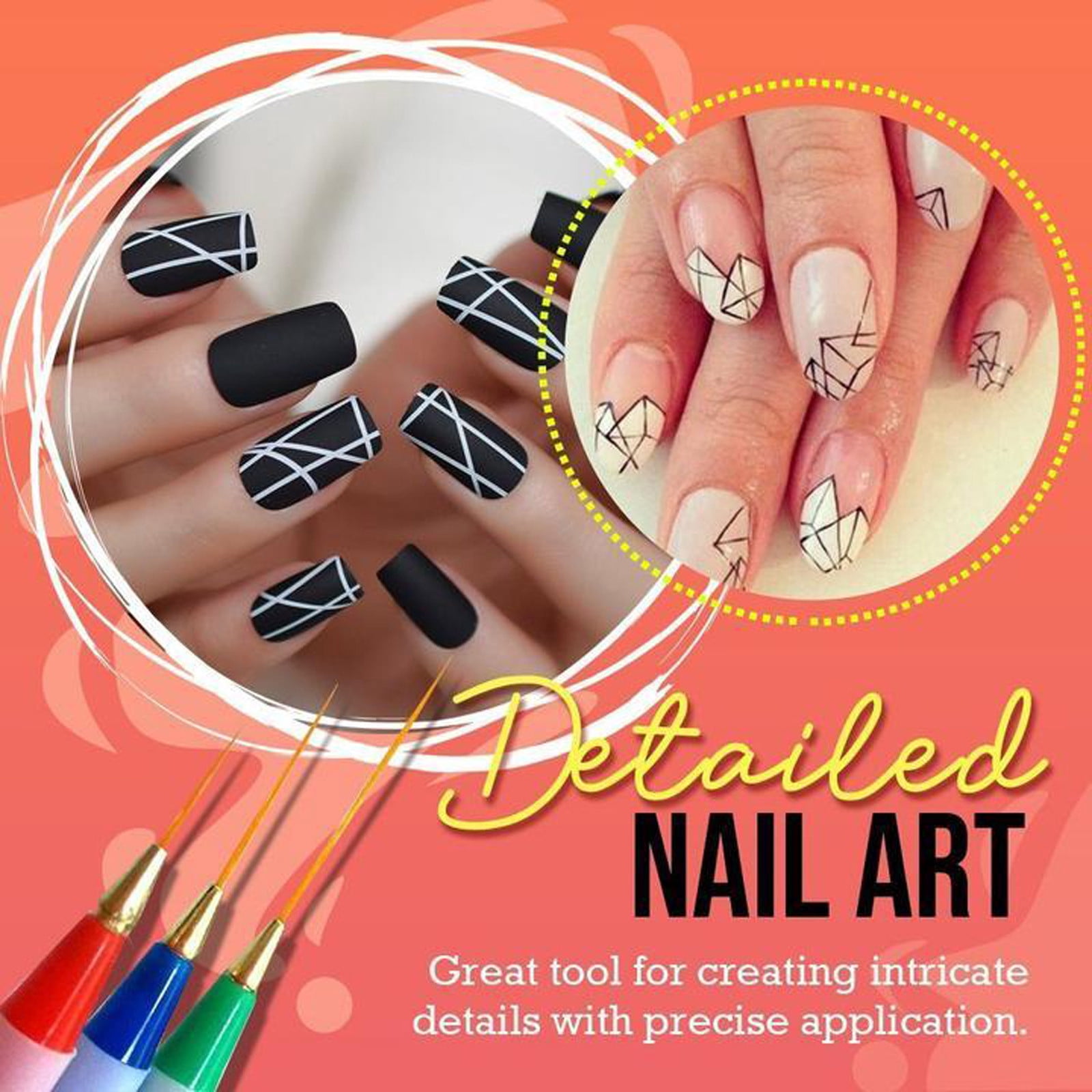 Nail Things You Need Nail Dot Pen Cute Nails Styles False Nail Holder for Designing Loyalty Cards for Nail Salon Nail Things for Kids Nail Stamping Polish Fall Colors Loyalty Cards for Nails Manicure