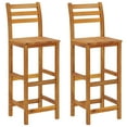 thumbnail image 2 of vidaXL 3 Piece Garden Bar Set Solid Wood Acacia, 2 of 5