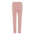 thumbnail image 6 of felwors Women's Slim Fit, Straight Leg Stretch Twill Chino Pant Pink, L, 6 of 7