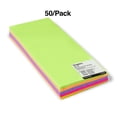 thumbnail image 4 of Staples EasyClose Neon Color Envelopes #10 Assorted 4 1/8"H x 9 1/2"W 50/PK 122725, 4 of 4