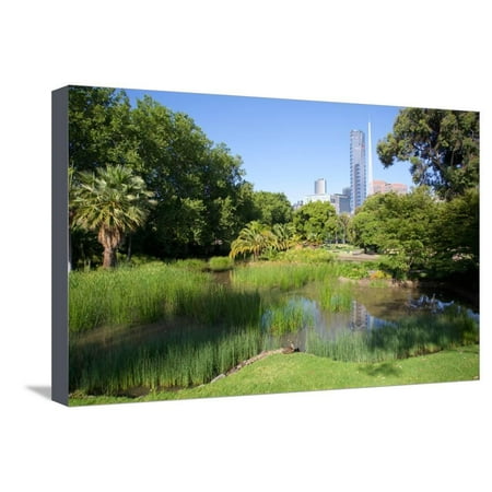 Queen Victoria Gardens, Melbourne, Victoria, Australia, Pacific Stretched Canvas Print Wall Art By Frank (Best Private Gardens In Melbourne)