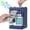 Blue+Silver, variant on MKLZ ATM Piggy Bank with Digital Electronic Password for Kids,Safe Box for Children's Gift Toy
