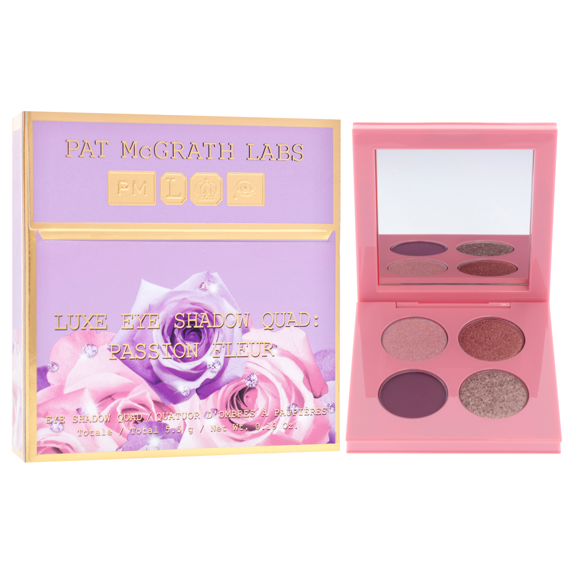 Luxe Eye Shadow Quad - Passion Fleur by Pat Mcgrath Labs for Women - 0.19 oz Eye Shadow