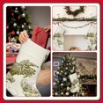 thumbnail image 7 of Salouo Chickens Print Christmas Decorations Stockings 1 Pack 18'' Xmas Stockings Holiday Stocking Personalized Farmhouse Decor for Home Family Party Tree, 7 of 7