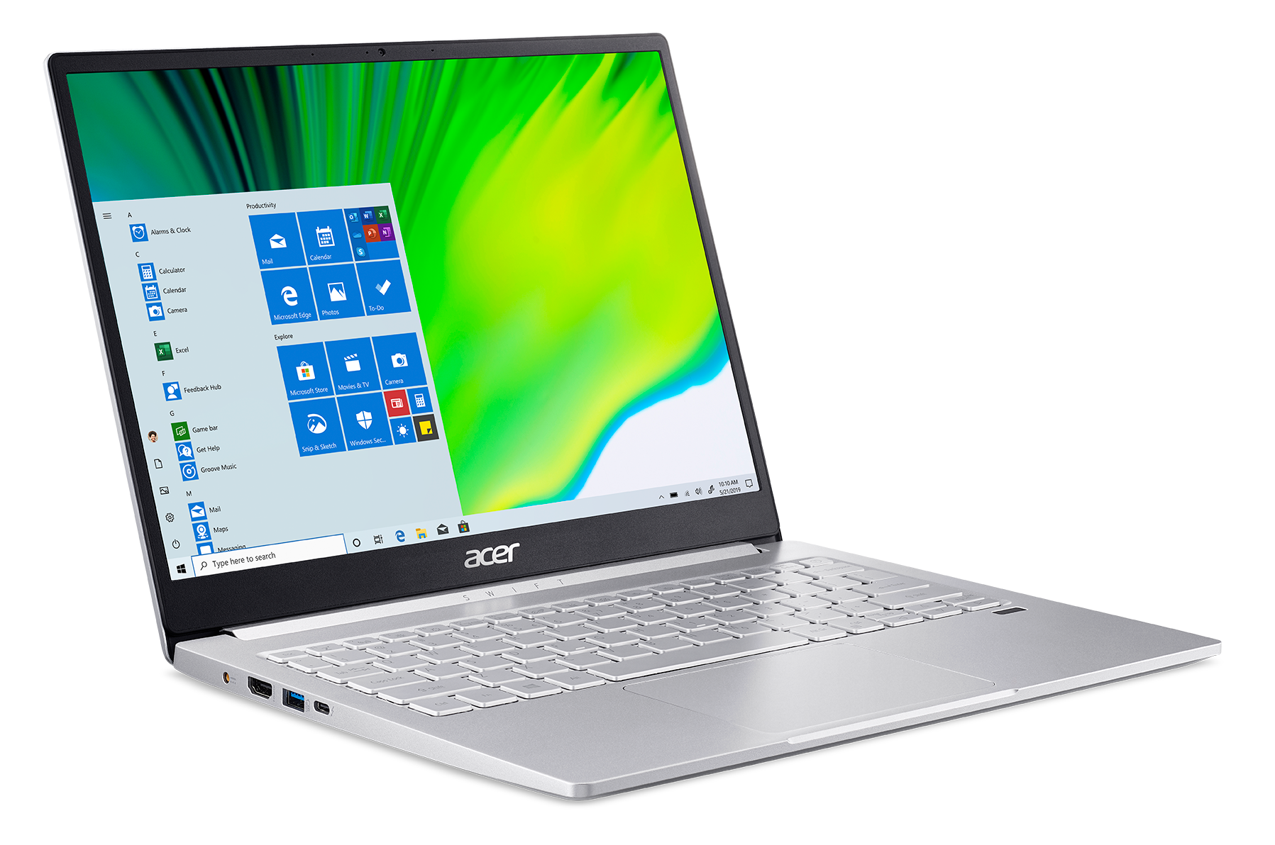 acer Acer Swift インテル Intel Evo Thin  Light Laptop 13.5インチ 2256 x 1504  IPS インテ
