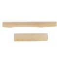 thumbnail image 1 of Sillet supérieur et inférieur en os de chameau pour guitare folk 6 cordes (beige), 1 of 4