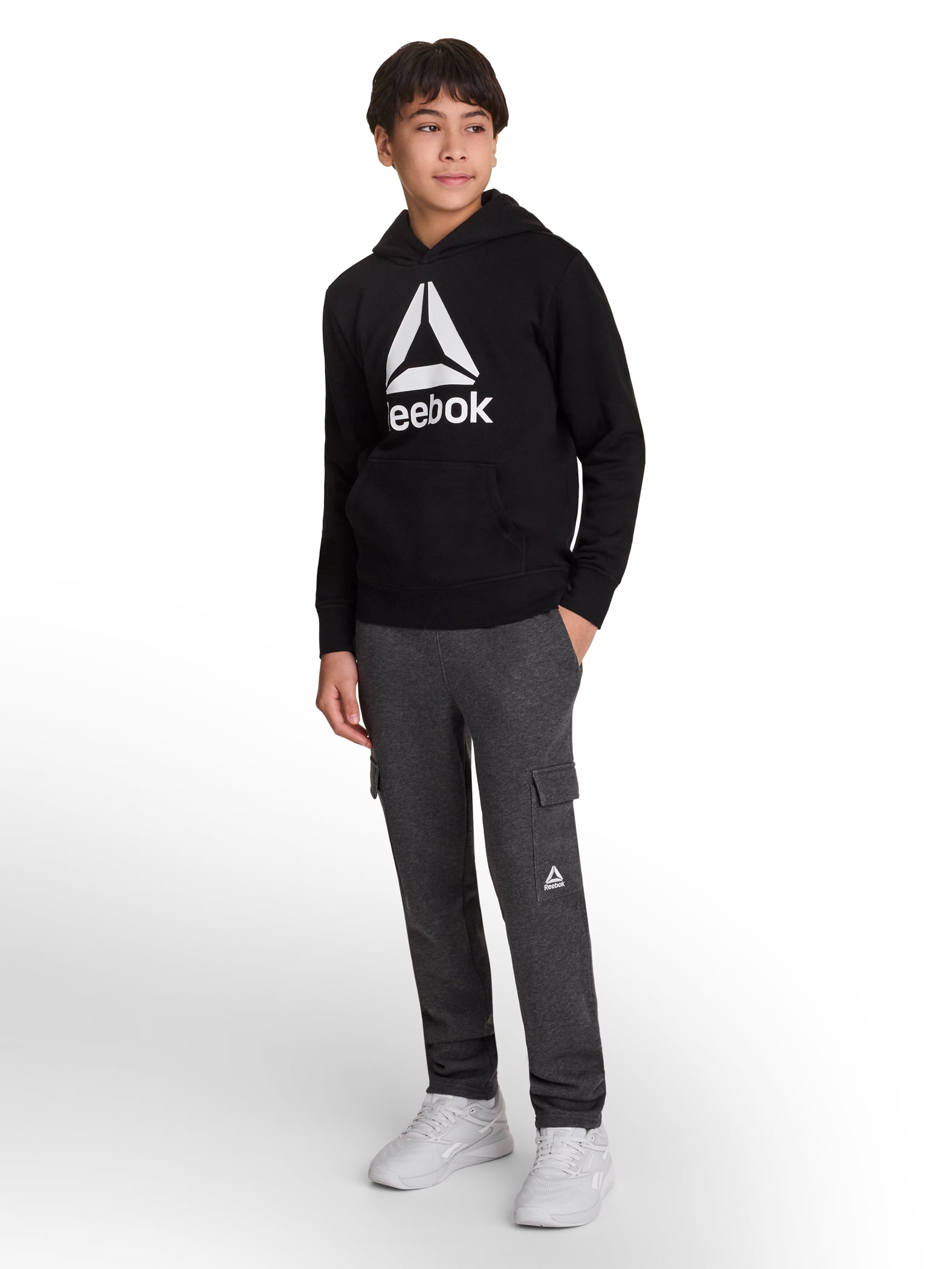Reebok Boy's Game Day Athletic Cargo Jogger Pants, Sizes 4-18
