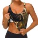 thumbnail image 3 of Fotbe Pug Wearing Sunglasses Flowers Sujetador Deportivo Largo sin Aros para Mujer con Almohadillas y Soporte Medio, Transpirable y Absorbente, Camiseta Tipo Chaleco o Tank Top-XX-Large, 3 of 8