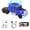 BLUE, variant on WSTER WS-570 Big Truck Model Bluetooth Speaker with USB TF Card AUX FM Radio TWS Pairing for Home OutdoorBeach Stereo Audio Subwoofers Birthday Gift(Red）